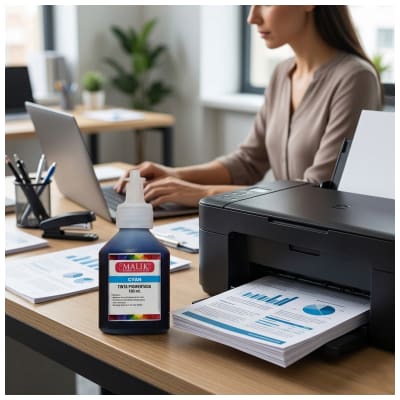 TINTA PIGMENTADA UNIVERSAL CYAN 100 ML PREMIUM CALIDAD