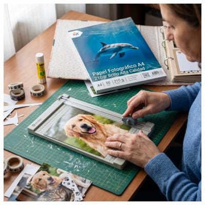 Papel Fotografico Brillante 210g Premium 50 Hojas A4