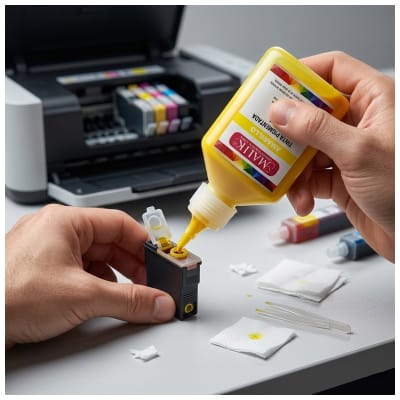 TINTA PIGMENTADA UNIVERSAL AMARILLO 100 ML PREMIUM CALIDAD