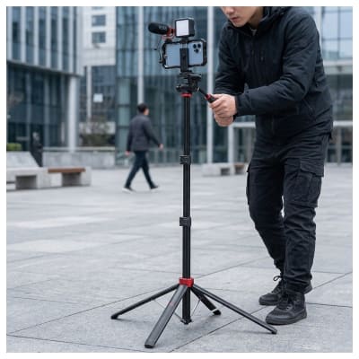 Baston Selfie Tripode Q185 1.8m | Estabilizador de Imagen