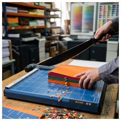 Guillotina B4 Aprait PC-15 Azul - Corte Preciso Profesional