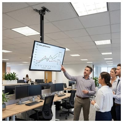 SOPORTE DE TECHO PARA TV 14