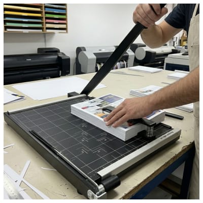 Guillotina A3 Bright Office 8292 - Cortadora Profesional