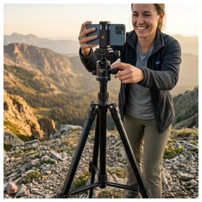 Trípode Universal Chengzhi 8899 | Soporte 360° Profesional