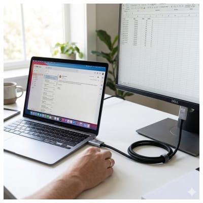 Cable USB C a HDMI 4K 2 Metros - Para Laptop y Celular