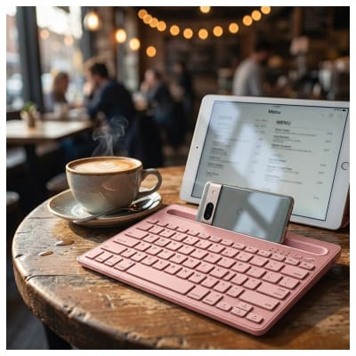 Mini Teclado AS-199 Inalámbrico - Varios Colores (BK/WH/PK)