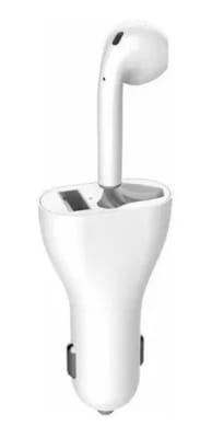 AUDIFONO BLUETOOTH CON CARGADOR AUTO DM