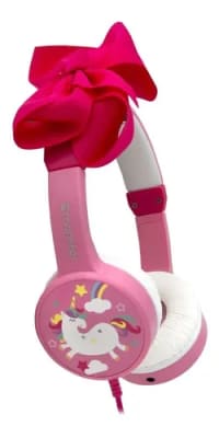 AUDIFONO MONSTER COOL KID MONO Y UNICORNIO ROSADO