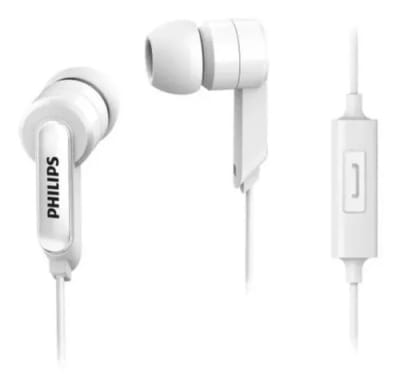 AUDIFONO PHILIPS MANOS LIBRES SHE1405 BLANCO 27PHL1405B