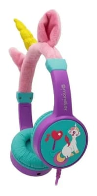 AUDIFONO MONSTER COOL KID UNICORNIO PURPURA