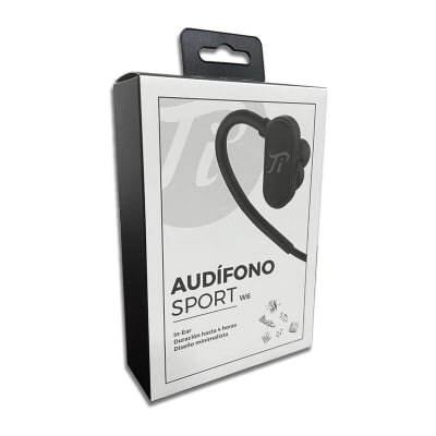 AUDIFONO BLUETOOTH SPORT W6 NEGRO AUDIFONO BLUETOOTH SPORT W6 NEGRO