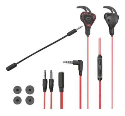 TRUST GXT 408 COBRA DUAL MIC AUDIFONO GAMING TRUST GXT 408 COBRA DUAL MIC AUDIFONO GAMING