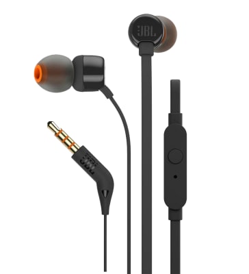 AUDIFONOS JBL T110 NEGRO MANOS LIBRES AUDIFONOS JBL T110 NEGRO MANOS LIBRES