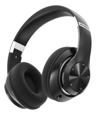 AUDIFONO INALAMBRICO DE DIADEMA BLUETOOTH CON MICROFONO