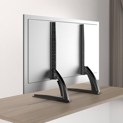 SOPORTE TV BASE STAND SOBREMESA 37-75¨ RESISTENTE