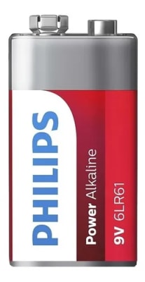 PILA 9V PHILIPS ALKALINA  PILA 9V PHILIPS ALKALINA