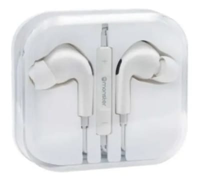 AUDIFONO MONSTER M/LIBRES M21WT 3.5MM BLANCO