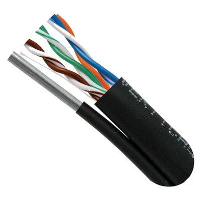 CABLE RED EXTERNO CAT 6E 305 MT CON ACERO ALTA TENSION FTP