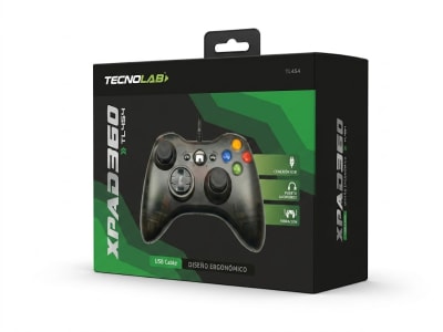 CONTROL PARA XBOX XPAD 360 CON CABLE BLANCO TL454W