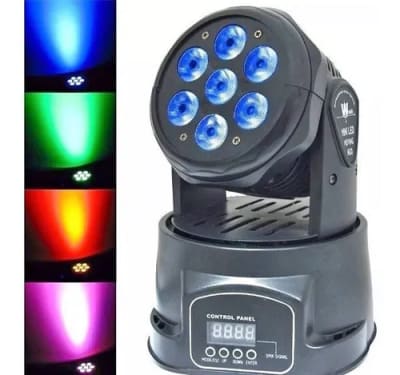 CABEZA MOVIL LED DMX RITMICO 56W DJ POWER CABEZA MOVIL LED DMX RITMICO 56W DJ POWER