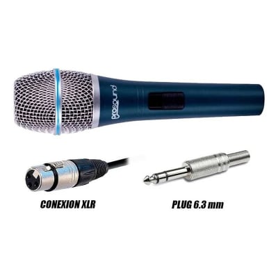 MICROFONO CON CABLE PROSOUND DM24K