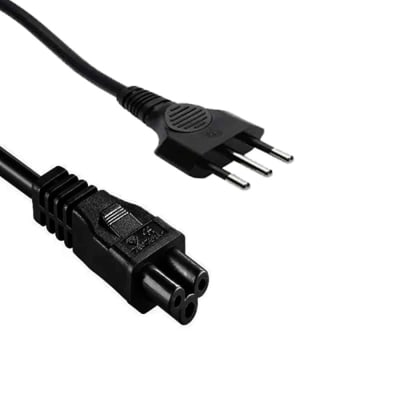 Cable Trebol alimentacion para cargador de Notebook