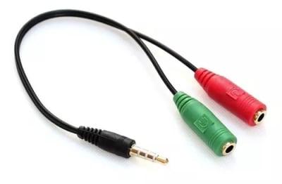CABLE DOS PLUS HEMBRA A UNA PLUS MACHO