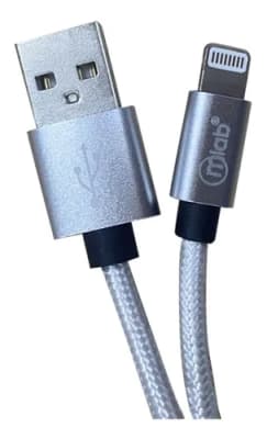 MLAB CABLE LIGHTNING IPHONE IP7 BLINDADO WHITE