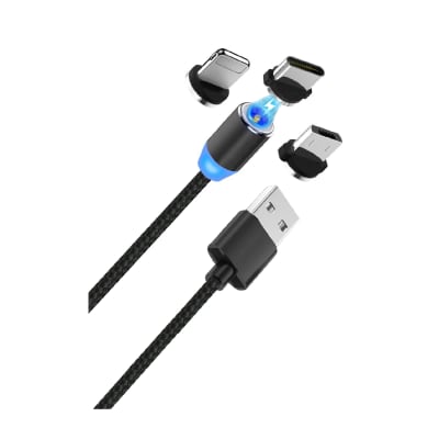 CABLE DE CARGA MAGNETICO 3 EN 1 TL057