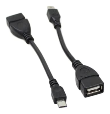 CABLE ADAPTADOR OTG MINI USB 5 PIN  CABLE ADAPTADOR OTG MINI USB 5 PIN
