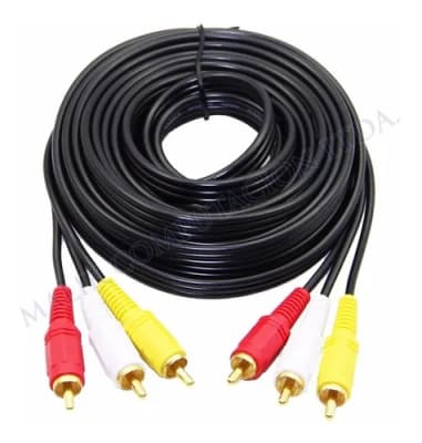 CABLE 3RCA 3RCA DINON 10 METROS CABLE 3RCA 3RCA DINON 10 METROS