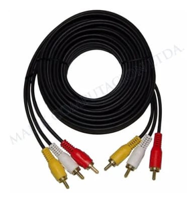 CABLE 3RCA 3RCA 5 METROS DINON