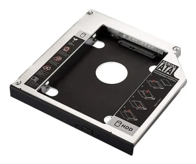 ADAPTADOR DISCO 2.5PLG BAHA CD 9.5MM Y 12.7MM CADDY 