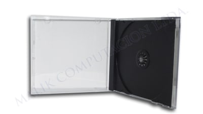 CAJA CD SIMPLE 10.4MM BASE NEGRA CAJA CD SIMPLE 10.4MM BASE NEGRA