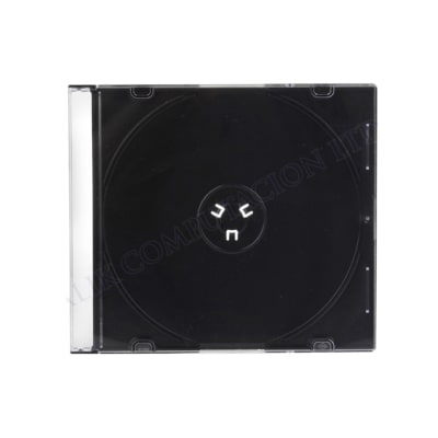 CAJA CD SLIM 5.2MM BASE NEGRA JEWEL BOX CAJA CD SLIM 5.2MM BASE NEGRA JEWEL BOX