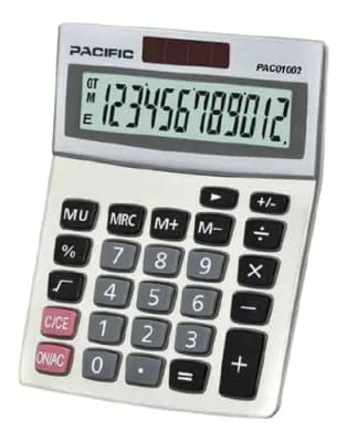 CALCULADOR 12 DIGITS PAC01002