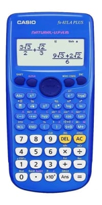 CALCULADOR CASIO CIENTIFICA FX-82LA PLUS AZUL 252 FUNCI CALCULADOR CASIO CIENTIFICA FX-82LA PLUS AZUL 252 FUNCI