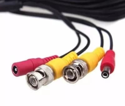 CABLE CAMARA SEGURIDAD VIDEO Y CORRIENTE 15M 03210