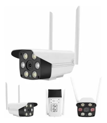 CAMARA IP EXTERIOR INALAMBRICA WIFI 1080 HD + SOPORTE DBG1401