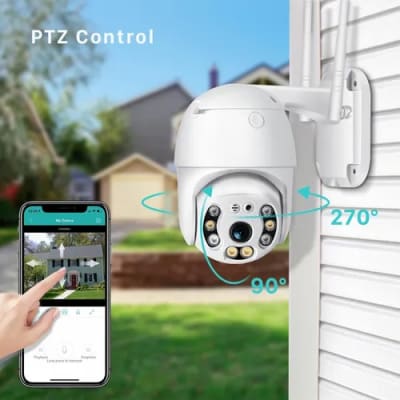 CAMARA IP PTZ WIFI EXTERIOR 1080P 2MP INALAMBRICO TL165 CAMARA IP PTZ WIFI EXTERIOR 1080P 2MP INALAMBRICO TL165