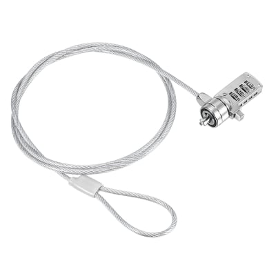 CANDADO DE NOTEBOOK / CLAVE LARGO 1.2M MATERIAL ACERO