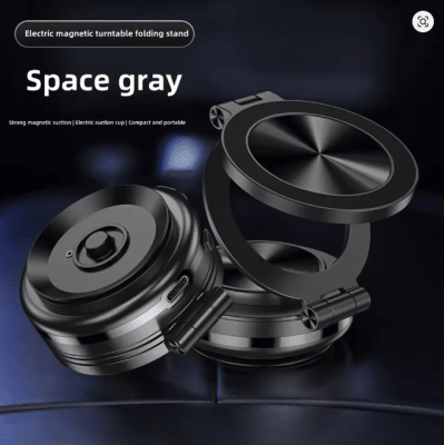 Soporte Auto Carga Rápida C3/C5 - Porta Celular BK/GY