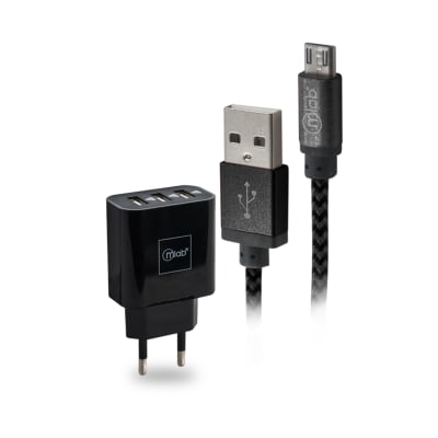 CARGADOR 2 EN 1 MLAB ANDROID