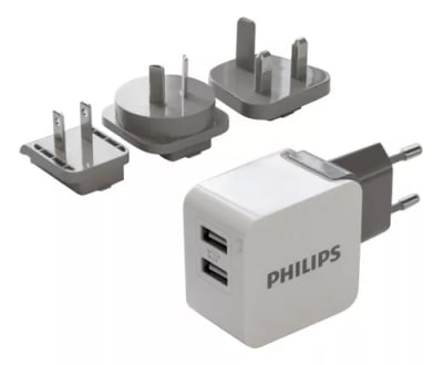 CARGADOR PHILIPS TRAVEL 3.1A 15.5W DLP2220/10