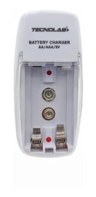 CARGADOR DE PILAS AA/AAA/9V DUAL VOLT 110V-220V TL088