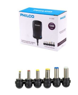 CARGADOR UNIVERSAL PHILCO 0-1200 ELIMINADOR DE PILA