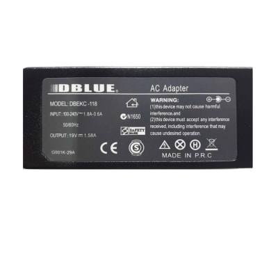 CARGADOR PARA NET HP 19V 1.58A DBEKC-118 CARGADOR PARA NET HP 19V 1.58A DBEKC-118