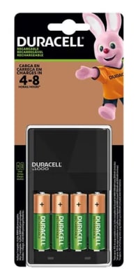 CARGADOR DE PILA DURACELL C/ 4 PILA AA CARGADOR DE PILA DURACELL C/ 4 PILA AA
