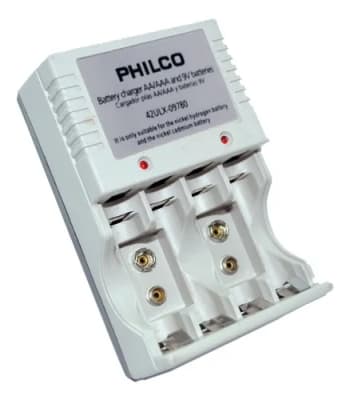 CARGADOR PILA AA AAA PHILCO CARGADOR PILA AA AAA PHILCO