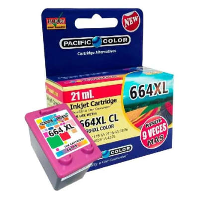 CARTUCHO COMPATIBLE PARA HP 664XL COLOR 21ML